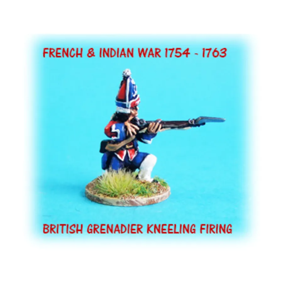 Британские гренадеры на коленях ведут огонь, French & Indian War 1754-1763 (28mm)
Британские гренадеры на коленях ведут огонь, French & Indian War 1754-1763 (28mm)