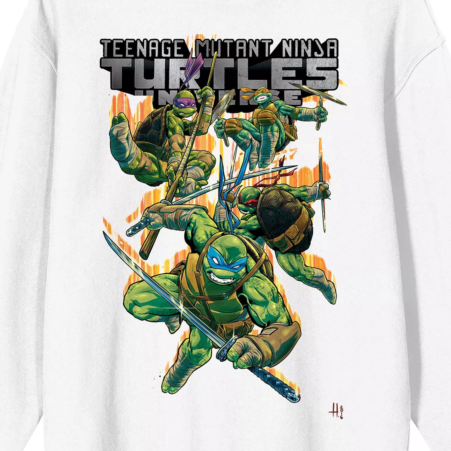 Мужская футболка с рисунком Nickelodeon Teenage Mutant Ninja Turtles Universe Group
Мужская футболка с рисунком Nickelodeon Teenage Mutant Ninja Turtles Universe Group