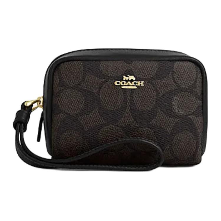 Искусственная кожа с ремешком из переработанной кожи Клатч женский Walnut & Black COACH
Искусственная кожа с ремешком из переработанной кожи Клатч женский Walnut & Black COACH