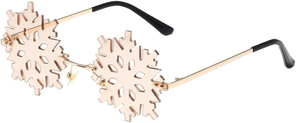 Солнцезащитные очки LASPOR в форме снежинки для женщин и мужчин, милые, без оправы, для Хэллоуина, Рождества, вечеринки, выпускного бала. Аксессуары, Champagne
Солнцезащитные очки LASPOR в форме снежинки для женщин и мужчин, милые, без оправы, для Хэллоуина, Рождества, вечеринки, выпускного бала. Аксессуары, Champagne