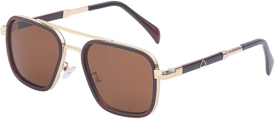 2026 Роскошные солнцезащитные очки для мужчин, винтажные квадратные ретро-очки, солнцезащитные очки для женщин, модные очки для защиты от синего света, C2, один размер MTZJH, One Color
2026 Роскошные солнцезащитные очки для мужчин, винтажные квадратные ретро-очки, солнцезащитные очки для женщин, модные очки для защиты от синего света, C2, один размер MTZJH, One Color