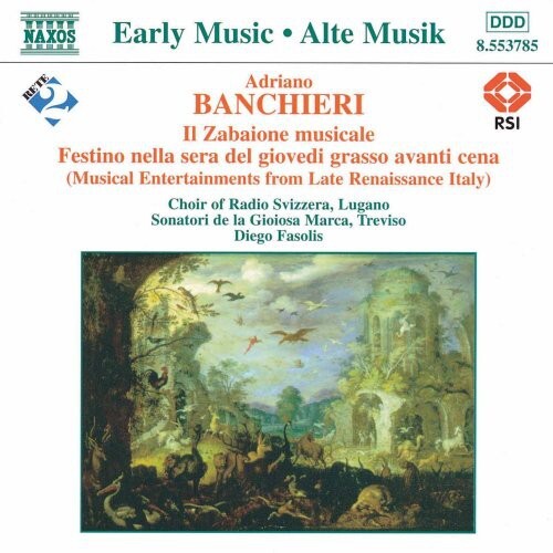 CD диск Banchieri: Late Renaissance Music
CD диск Banchieri: Late Renaissance Music