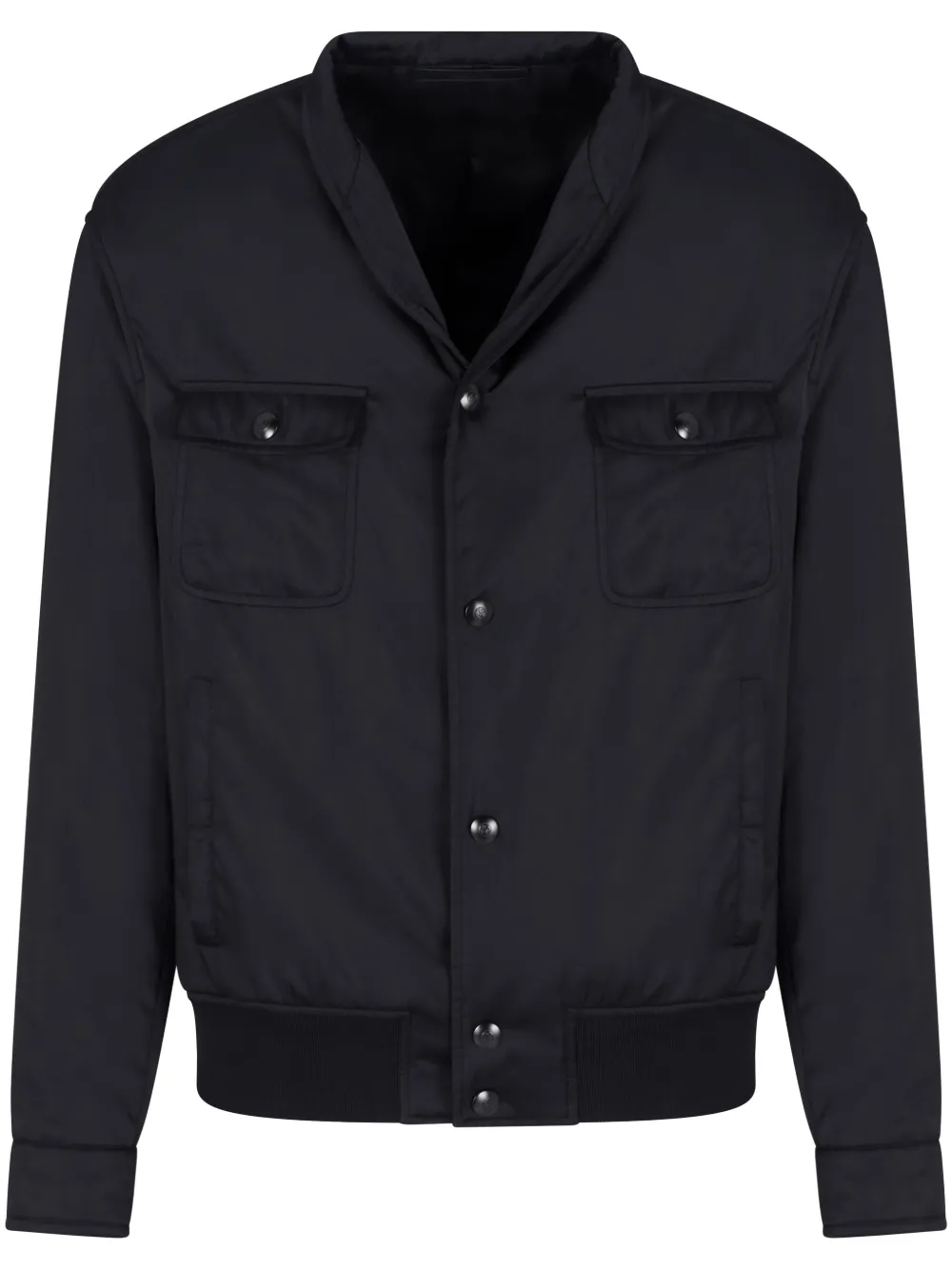 Бомбер со вставками GIORGIO ARMANI, черный
Бомбер со вставками GIORGIO ARMANI, черный