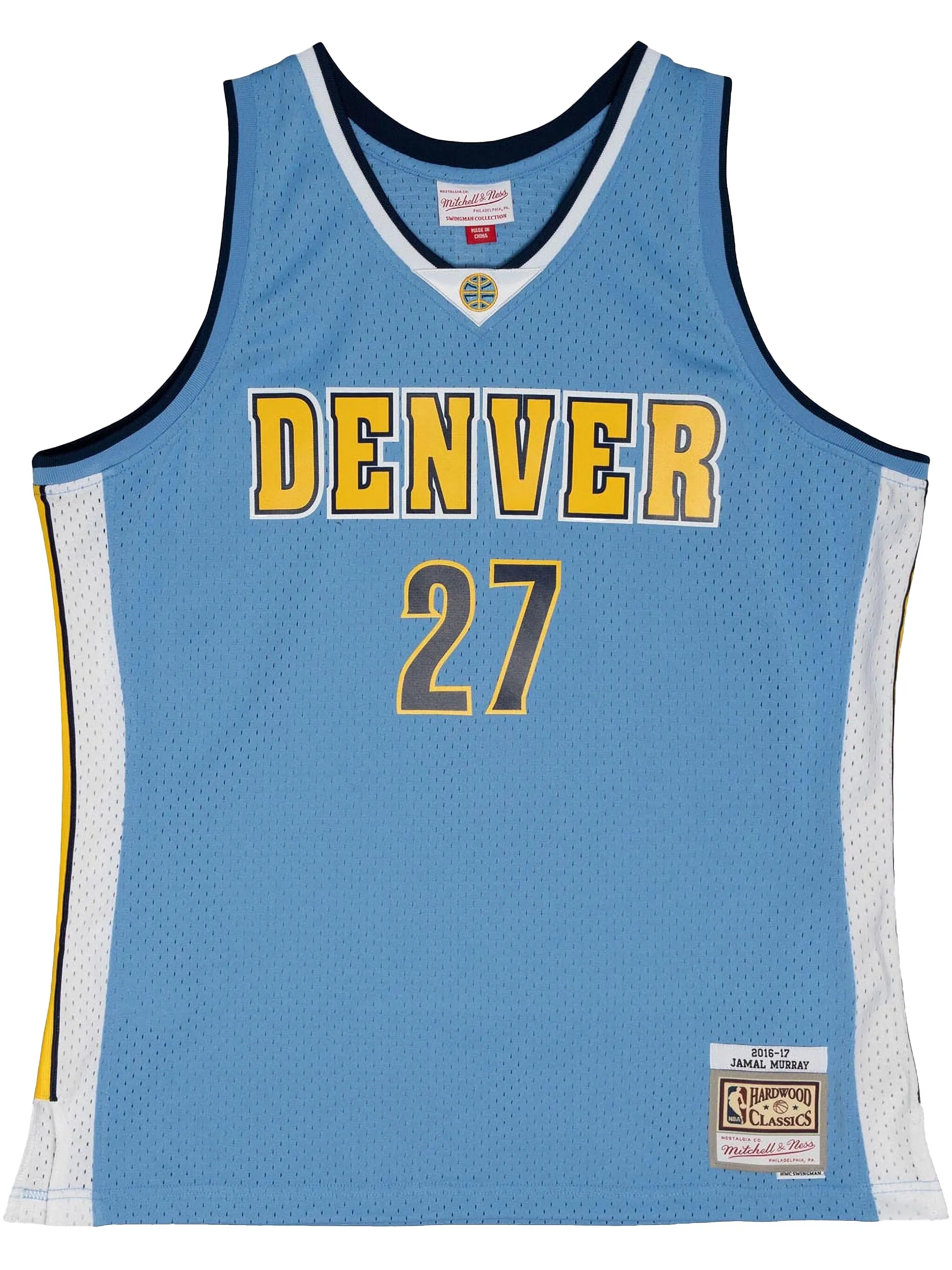 Топ NBA Road Nuggets 2016 Jamal Murray Mitchell & Ness, синий
Топ NBA Road Nuggets 2016 Jamal Murray Mitchell & Ness, синий