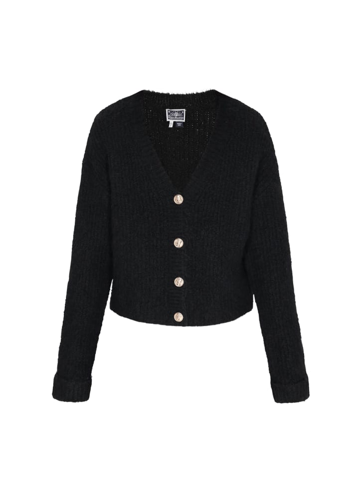 DreiMaster Женский кардиган черного цвета
DreiMaster Женский кардиган черного цвета