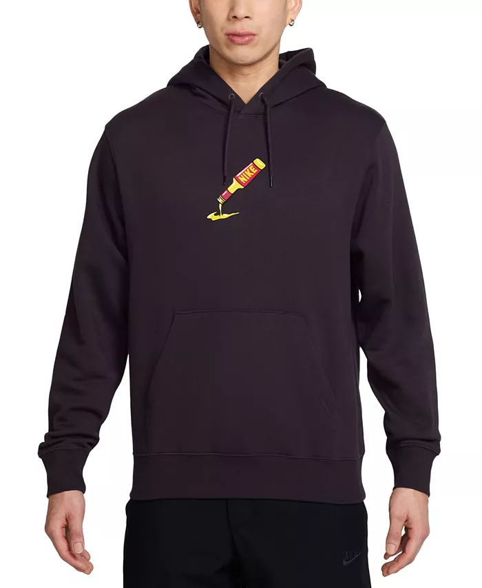 Мужской спортивный худи Club Fleece с принтом Nike, серебро
Мужской спортивный худи Club Fleece с принтом Nike, серебро