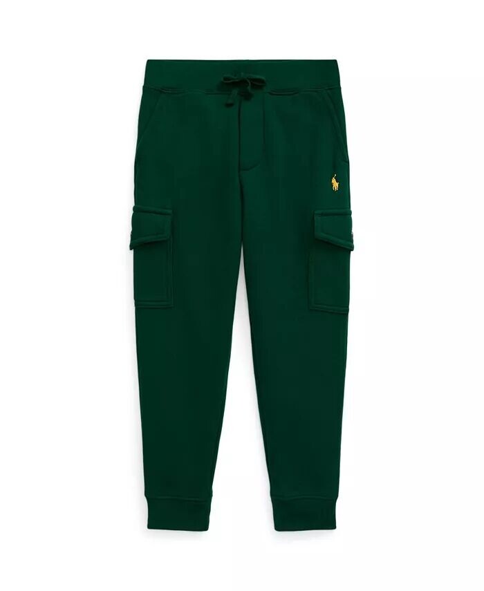 Брюки-карго из флиса для малышей и маленьких мальчиков Polo Ralph Lauren, зеленый
Брюки-карго из флиса для малышей и маленьких мальчиков Polo Ralph Lauren, зеленый
