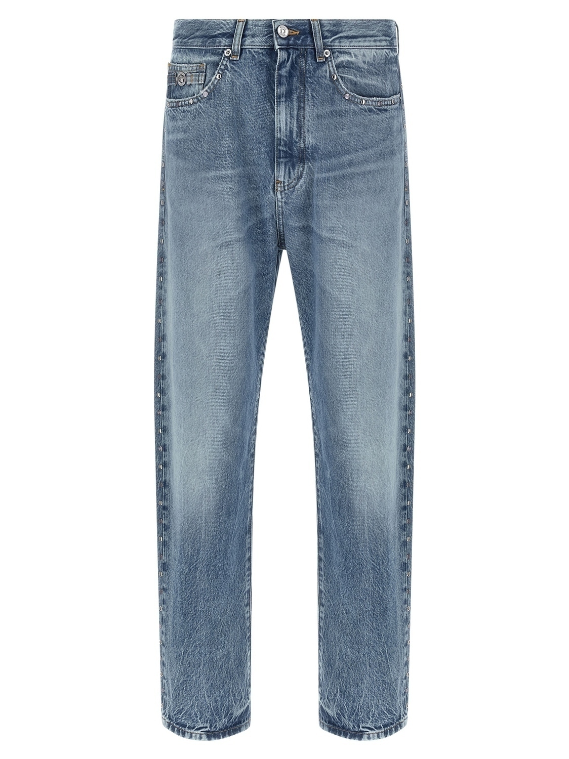 Джинсы с заклепками VERSACE, синий
Джинсы с заклепками VERSACE, синий