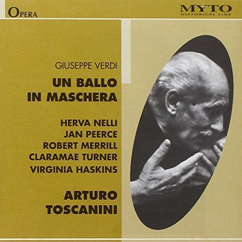 CD диск Verdi / Nelli / Peerce / Turner / Toscanini: Un Ballo in Maschera
CD диск Verdi / Nelli / Peerce / Turner / Toscanini: Un Ballo in Maschera