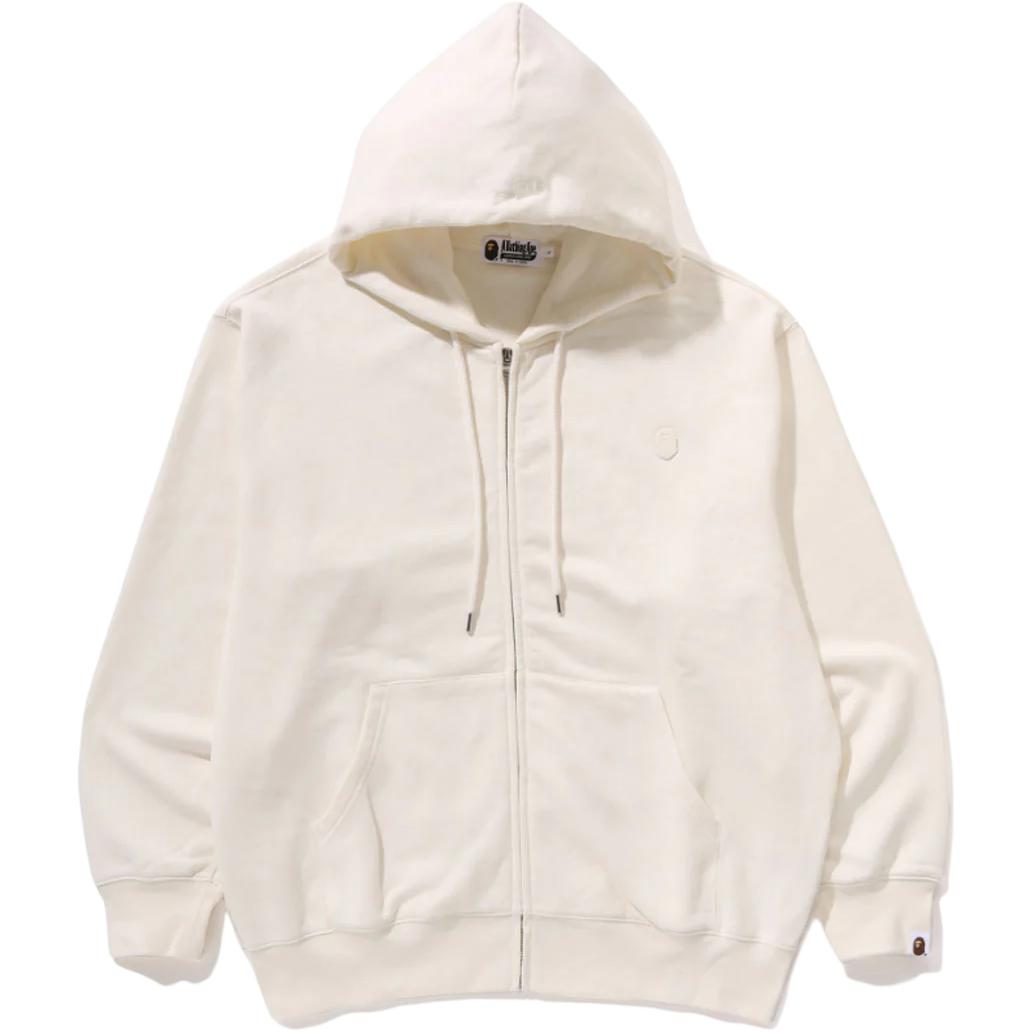 Толстовка с капюшоном на молнии One point A BATHING APE, слоновая кость
Толстовка с капюшоном на молнии One point A BATHING APE, слоновая кость