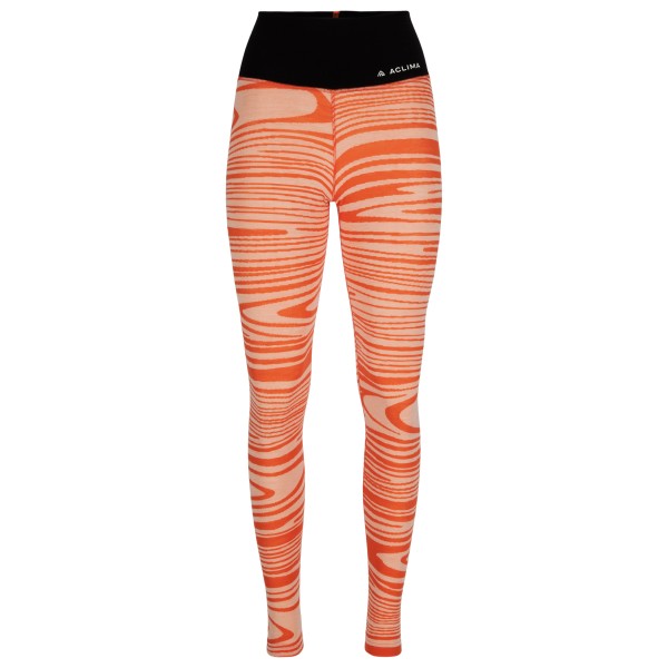 Женские теплые шерстяные леггинсы с высокой талией Aclima, Signature Motion 
Женские теплые шерстяные леггинсы с высокой талией Aclima, Signature Motion