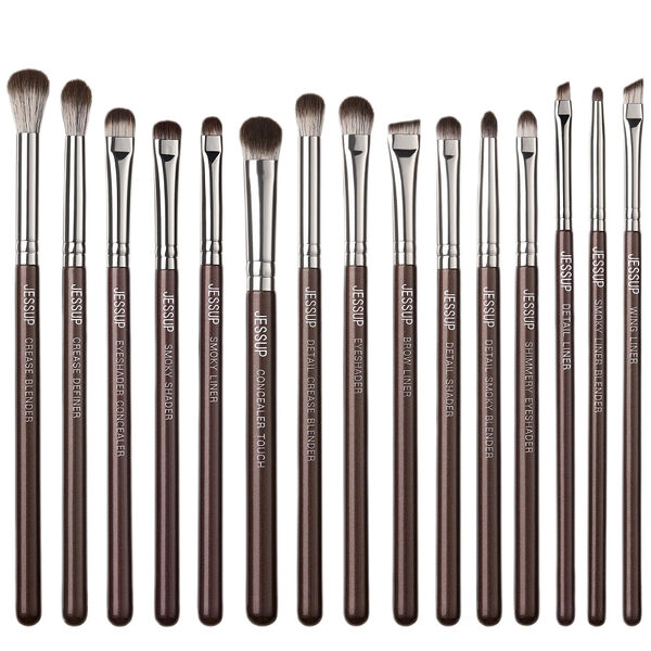 Набор кистей для макияжа глаз T499, 15 шт. Jessup Professional premium synthetic makeup brushes set
Набор кистей для макияжа глаз T499, 15 шт. Jessup Professional premium synthetic makeup brushes set
