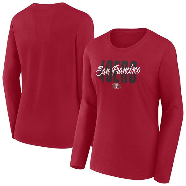 Женская футболка с длинным рукавом и круглым вырезом San Francisco 49ers scarlet Fanatics, Красный, Женская футболка с длинным рукавом и круглым вырезом San Francisco 49ers scarlet Fanatics
Женская футболка с длинным рукавом и круглым вырезом San Francisco 49ers scarlet Fanatics, Красный, Женская футболка с длинным рукавом и круглым вырезом San Francisco 49ers scarlet Fanatics