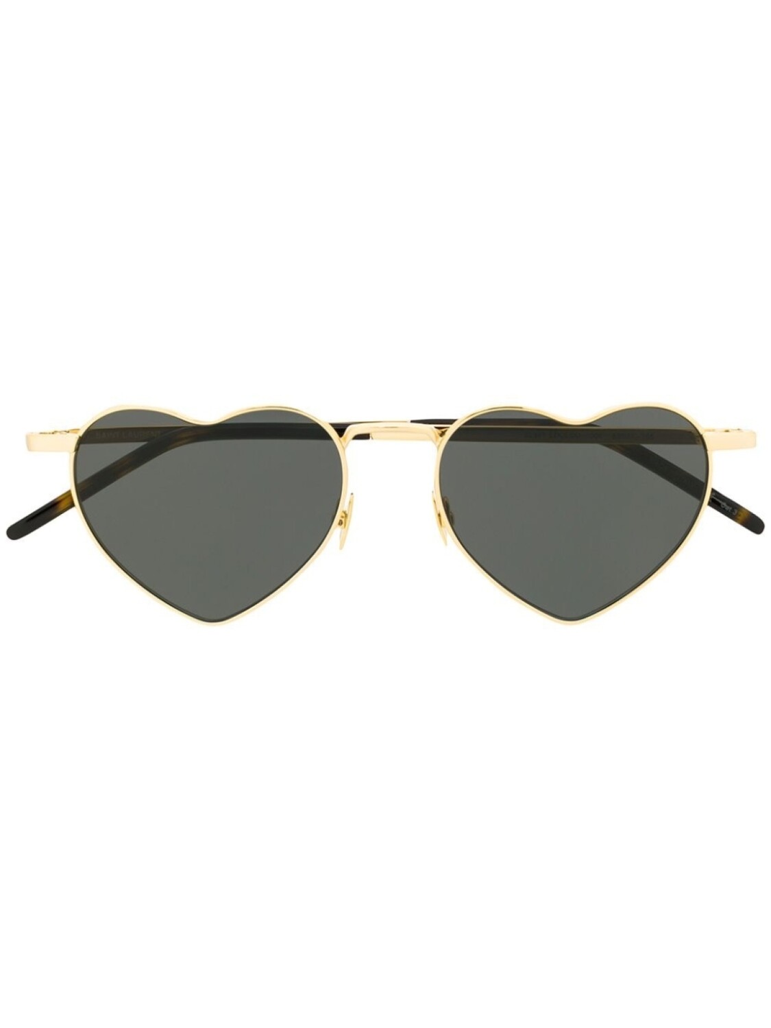 Saint Laurent Eyewear солнцезащитные очки с оправой в форме сердца, золотистый
Saint Laurent Eyewear солнцезащитные очки с оправой в форме сердца, золотистый