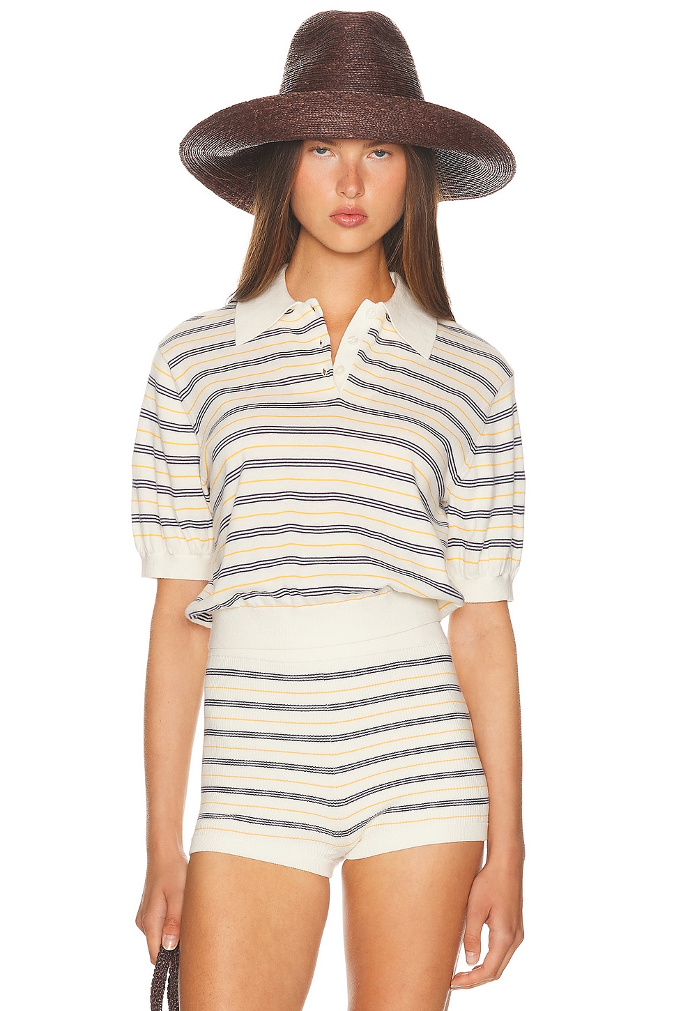 Inda Knit Поло Helsa, Cream & Navy
Inda Knit Поло Helsa, Cream & Navy