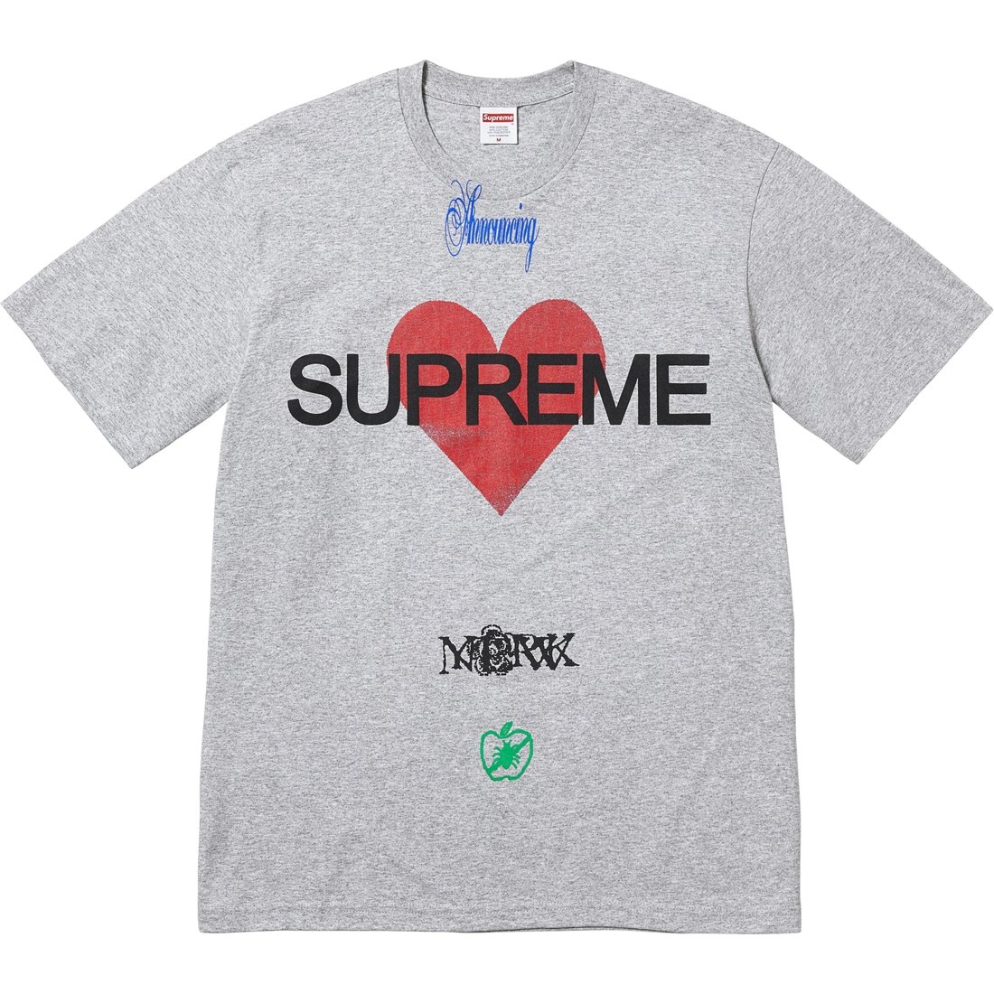 Футболка Supreme, серый/серый
Футболка Supreme, серый/серый