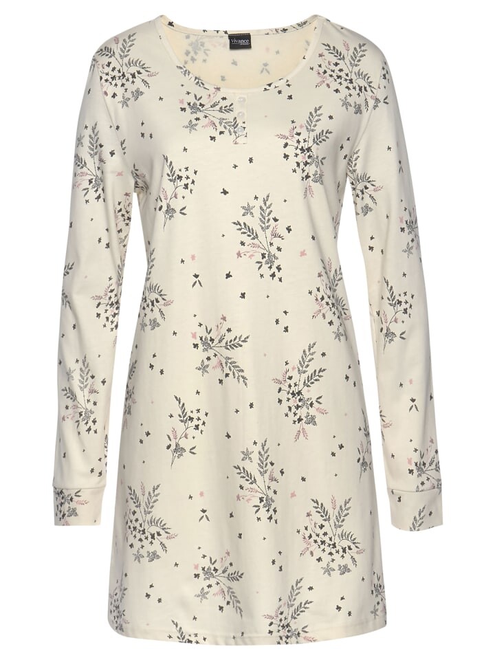 Ночная рубашка VIVANCE DREAMS, бежевый
Ночная рубашка VIVANCE DREAMS, бежевый