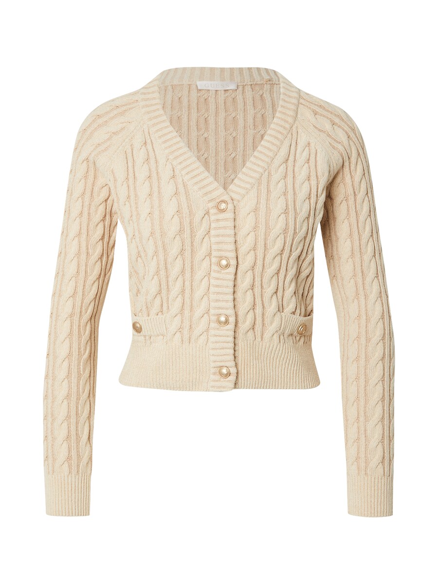 Вязаный кардиган GUESS GISELLE, кремовый
Вязаный кардиган GUESS GISELLE, кремовый