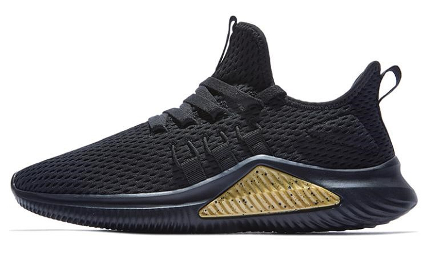 Кроссовки мужские низкие черные/золотые Qiaodan
Кроссовки мужские низкие черные/золотые Qiaodan