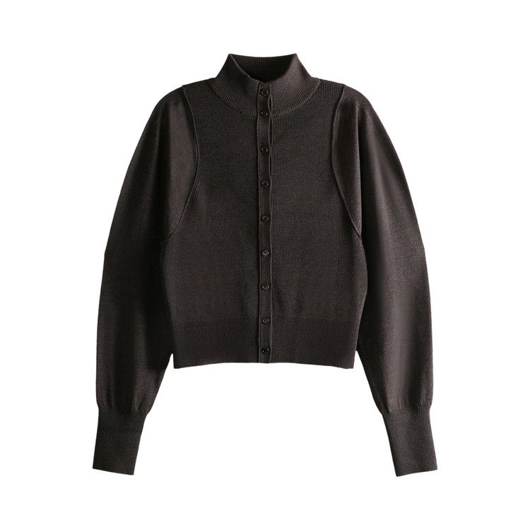 Куртка Amomento Blocking Button Up Cardigan, Dark Brown
Куртка Amomento Blocking Button Up Cardigan, Dark Brown