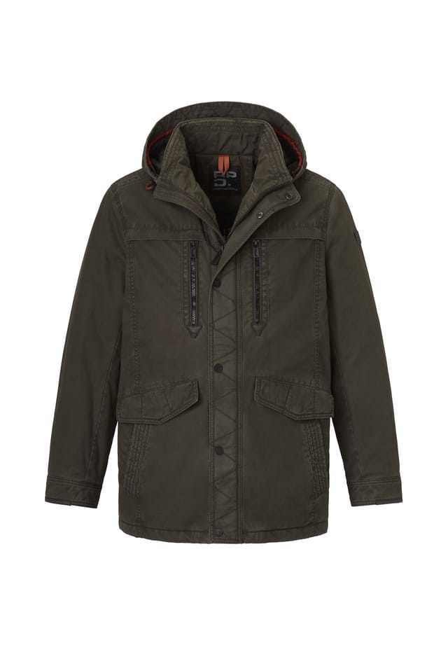 Зимняя куртка из хлопка со съемным капюшоном Korwin Redpoint, зеленый
Зимняя куртка из хлопка со съемным капюшоном Korwin Redpoint, зеленый