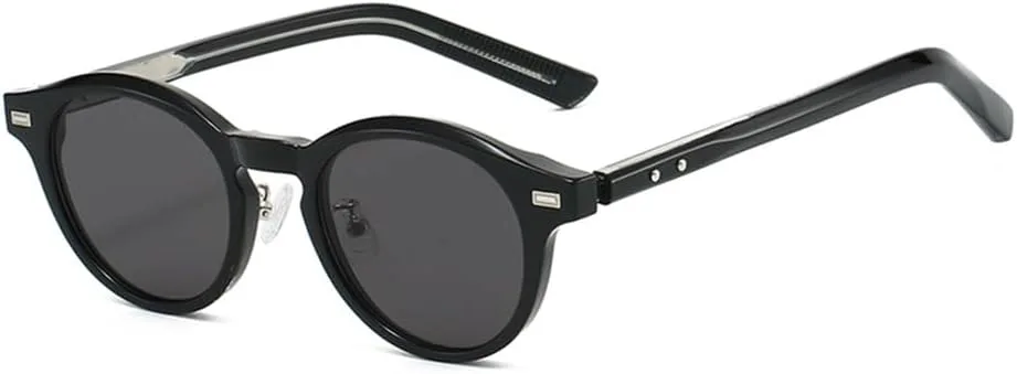 Солнцезащитные очки UV400 с круглыми линзами и заклепками, конфетного цвета, для женщин и мужчин, для бега и занятий спортом на открытом воздухе UYPTK, Black Grey
Солнцезащитные очки UV400 с круглыми линзами и заклепками, конфетного цвета, для женщин и мужчин, для бега и занятий спортом на открытом воздухе UYPTK, Black Grey