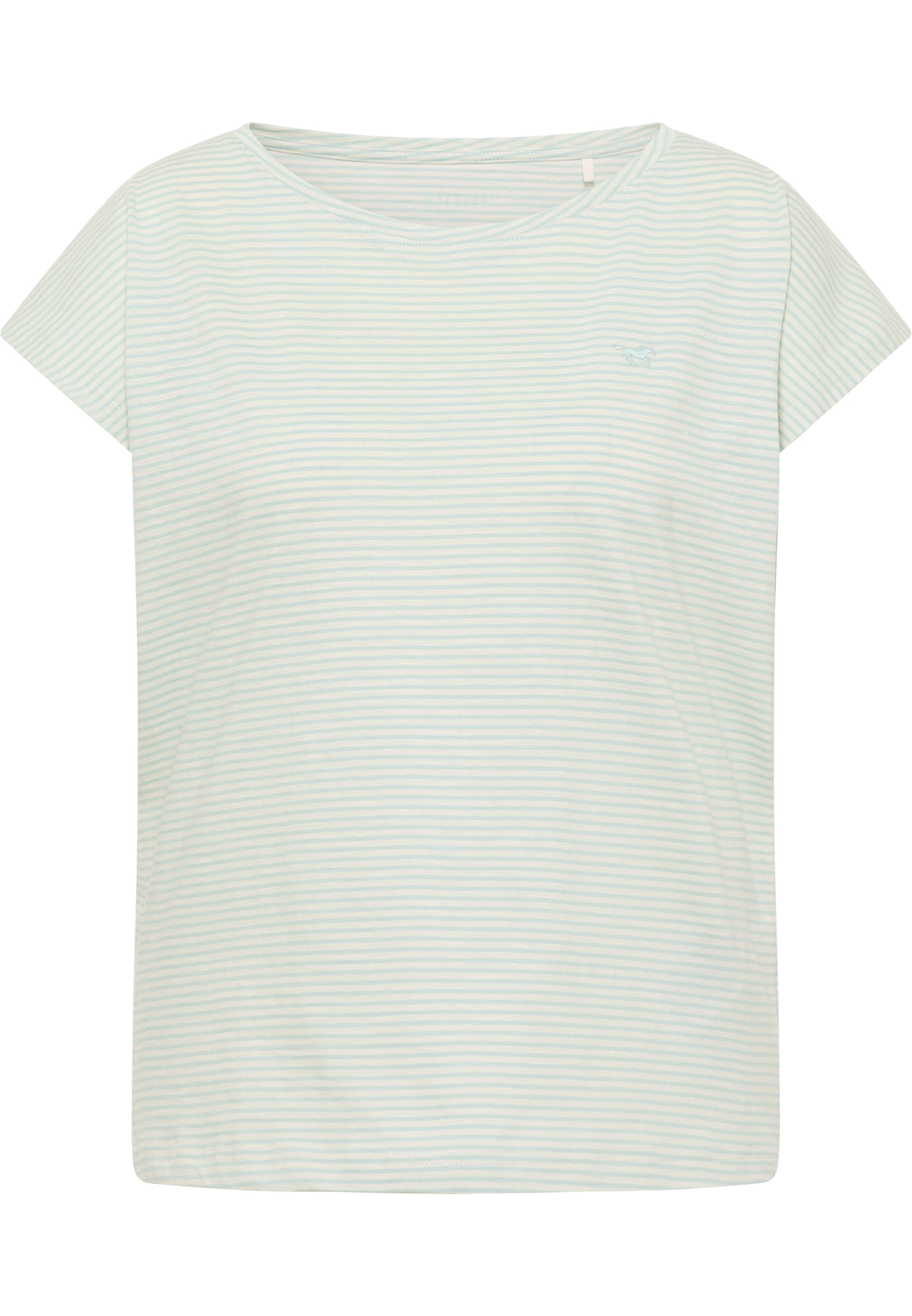 MUSTANG Футболка 'Lesley' в пастельно-зеленом цвете
MUSTANG Футболка 'Lesley' в пастельно-зеленом цвете