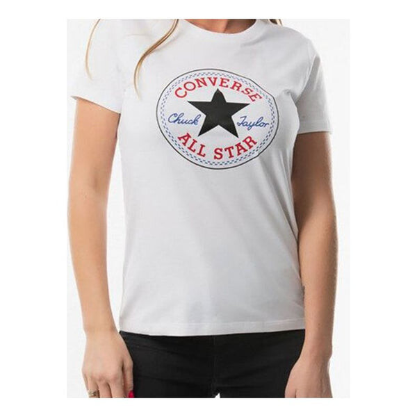 Футболка all star round neck short sleeve white Converse, белый 
Футболка all star round neck short sleeve white Converse, белый
