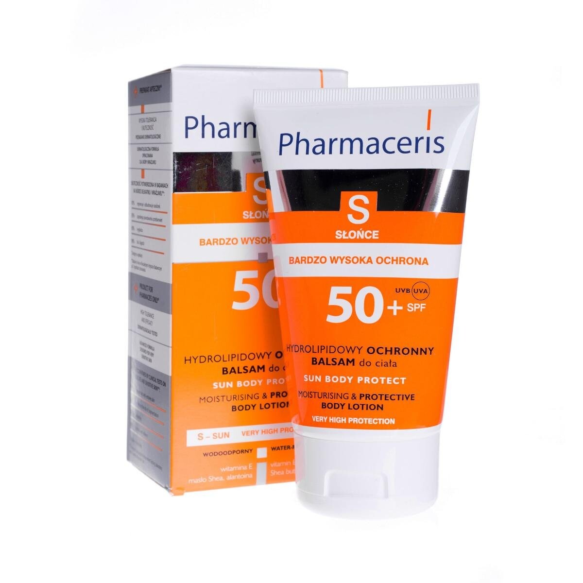 Pharmaceris, S, гидролипидный защитный лосьон для тела Sun Protect, SPF50+, 150 мл
Pharmaceris, S, гидролипидный защитный лосьон для тела Sun Protect, SPF50+, 150 мл
