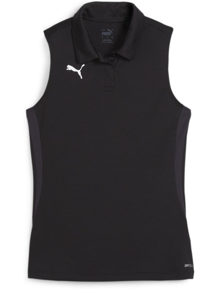 Puma Женская футболка-поло "TeamGoal" черного цвета
Puma Женская футболка-поло "TeamGoal" черного цвета