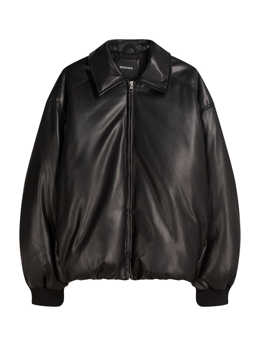 Демисезонная куртка Bershka, Black
Демисезонная куртка Bershka, Black