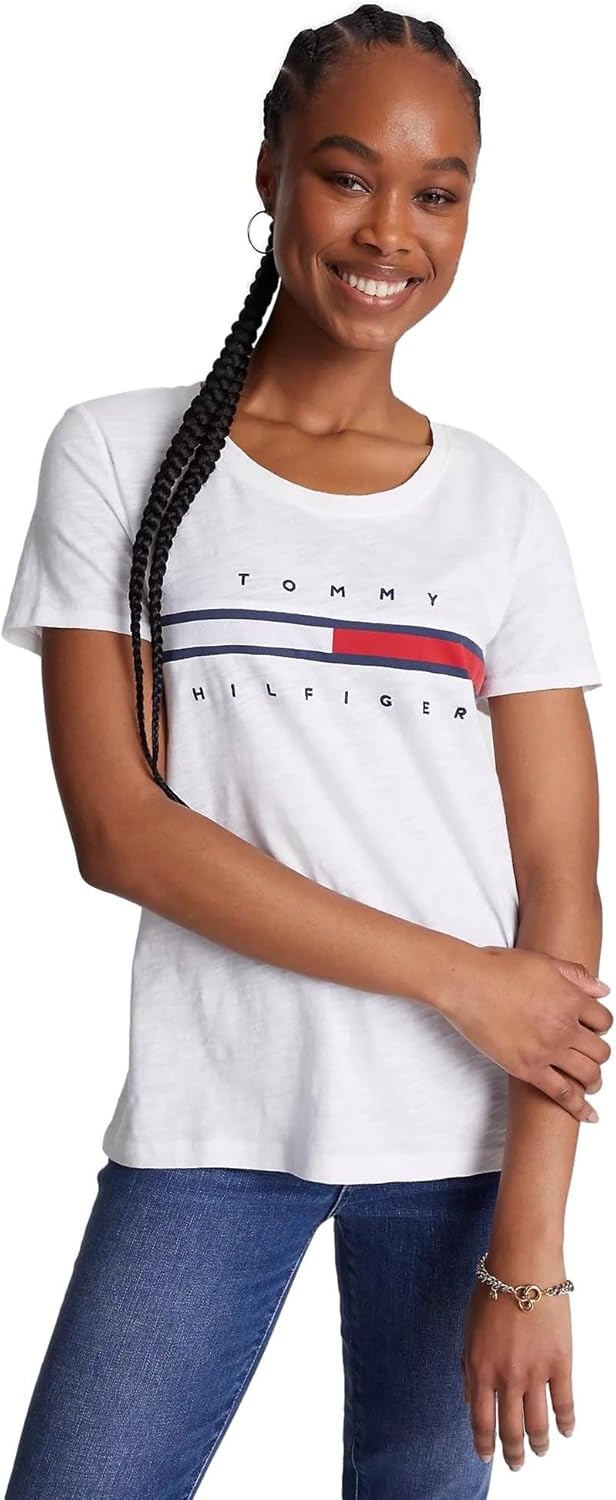 Женская футболка с полосатым логотипом Tommy Hilfiger, Embroidered-Flag Optic White, Белый, Женская футболка с полосатым логотипом Tommy Hilfiger, Embroidered-Flag Optic White
Женская футболка с полосатым логотипом Tommy Hilfiger, Embroidered-Flag Optic White, Белый, Женская футболка с полосатым логотипом Tommy Hilfiger, Embroidered-Flag Optic White
