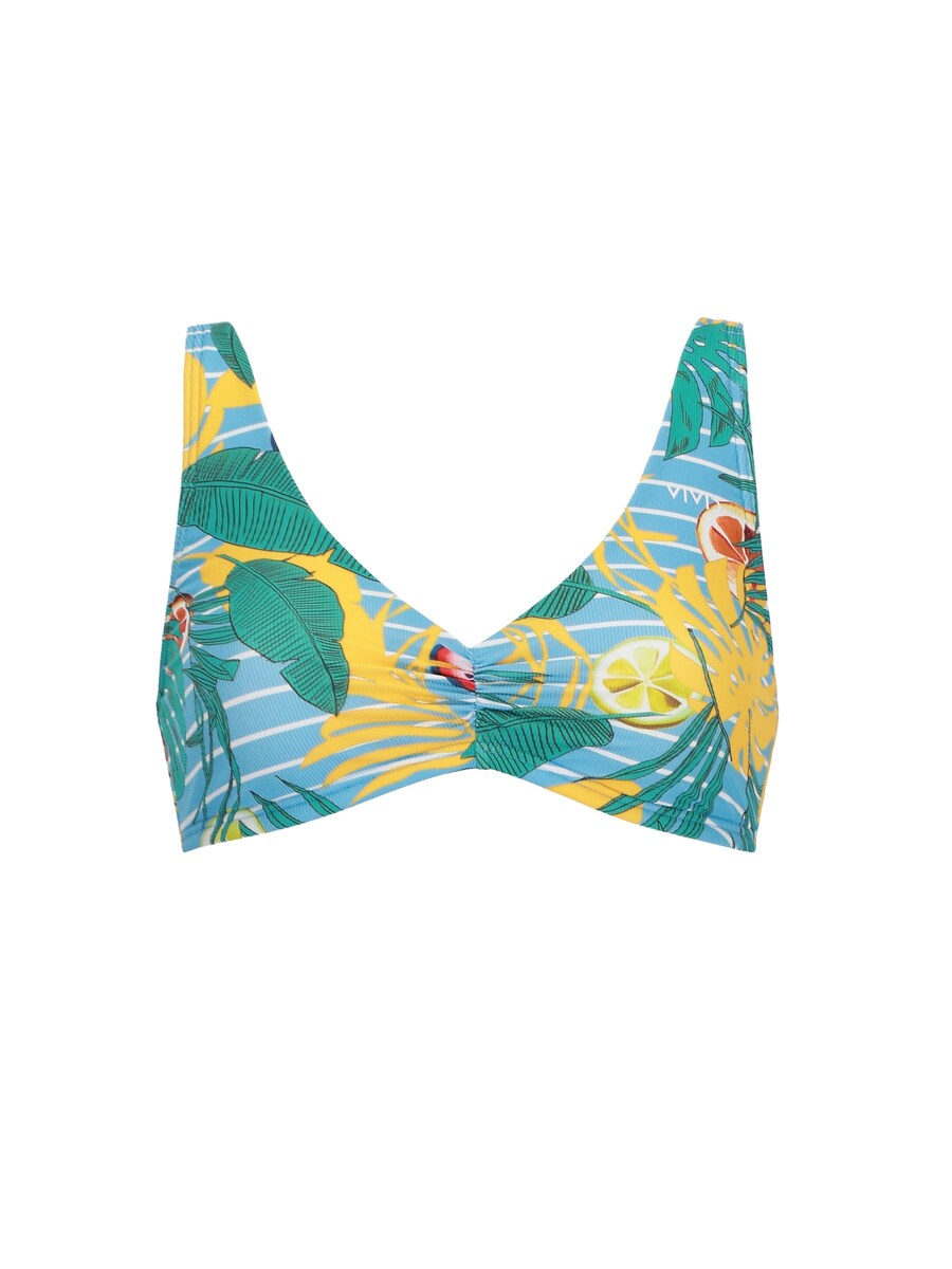 Топ бикини без косточек VIVID, цвет Turquoise/Light blue
Топ бикини без косточек VIVID, цвет Turquoise/Light blue