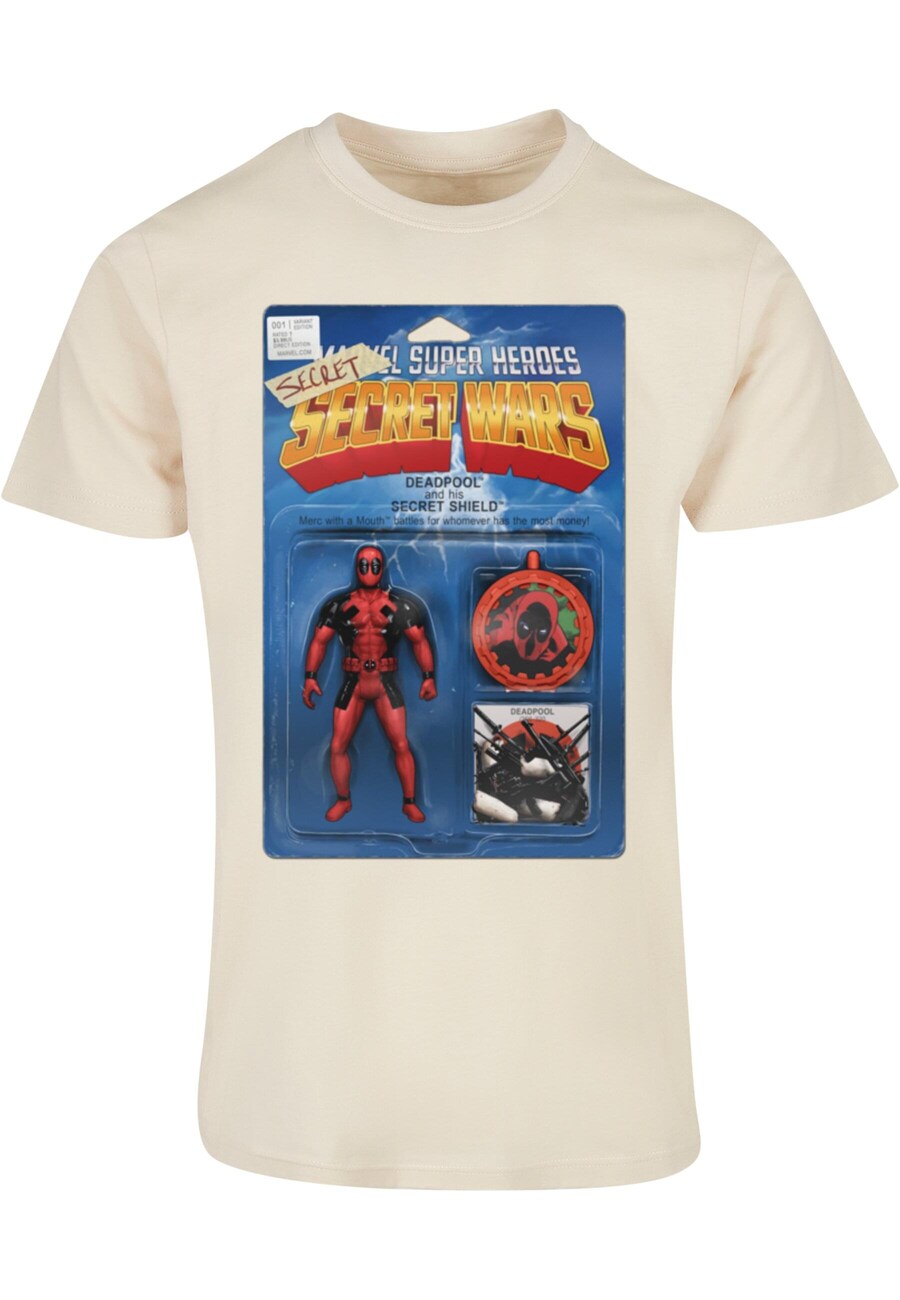 Классическая футболка ABSOLUTE CULT Shirt Deadpool - Secret Wars Action Figure, песочный
Классическая футболка ABSOLUTE CULT Shirt Deadpool - Secret Wars Action Figure, песочный