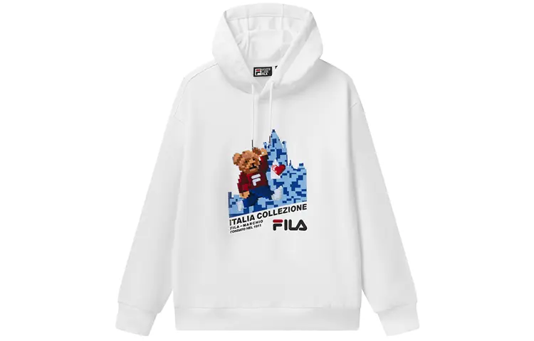 Толстовка мужская белая Fila, белый
Толстовка мужская белая Fila, белый