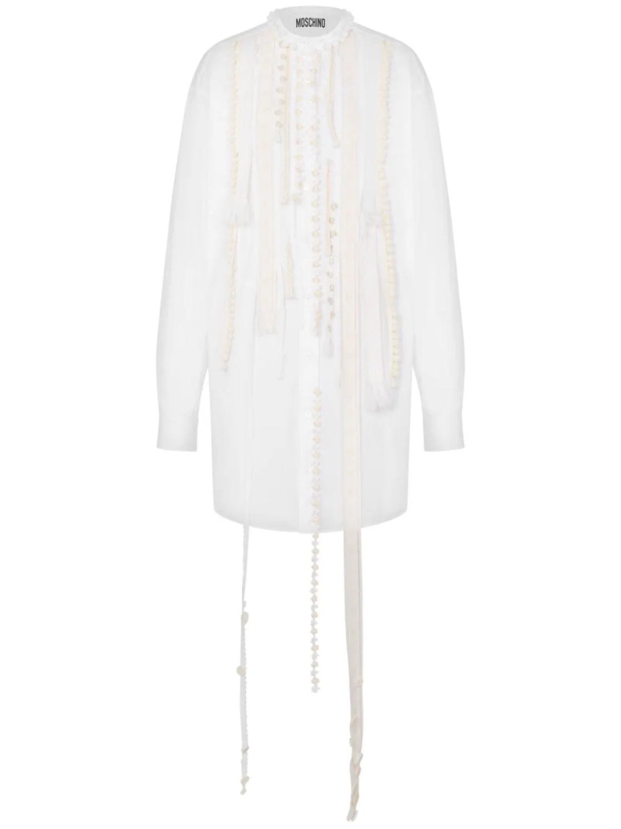 Moschino платье с аппликацией, белый
Moschino платье с аппликацией, белый