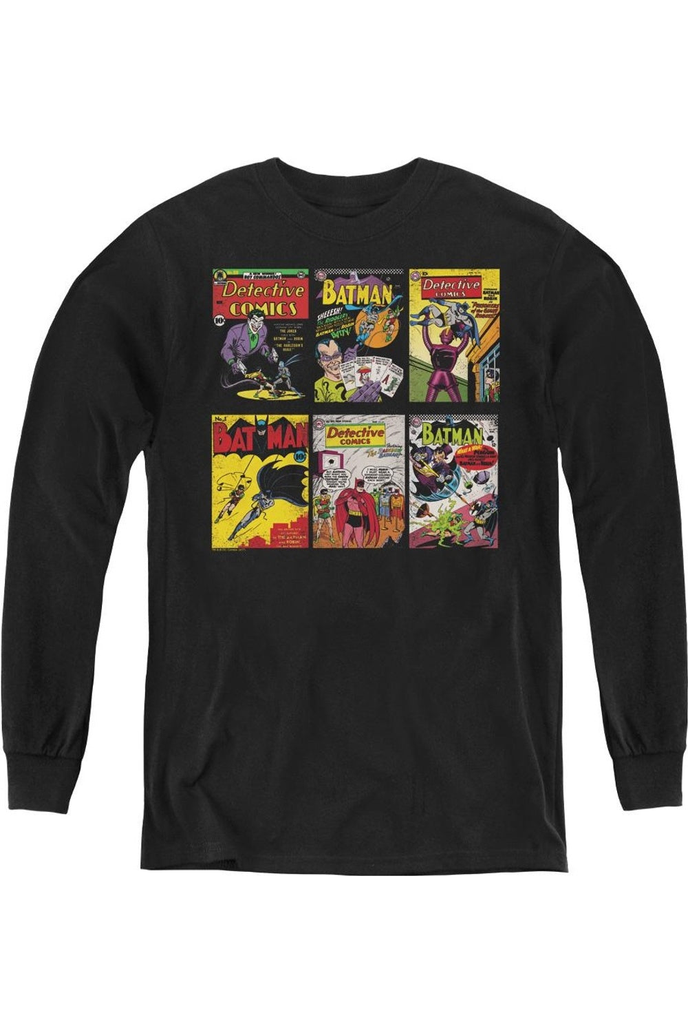 Футболка с длинным рукавом Batman Bm Covers для детей Gildan, черный
Футболка с длинным рукавом Batman Bm Covers для детей Gildan, черный