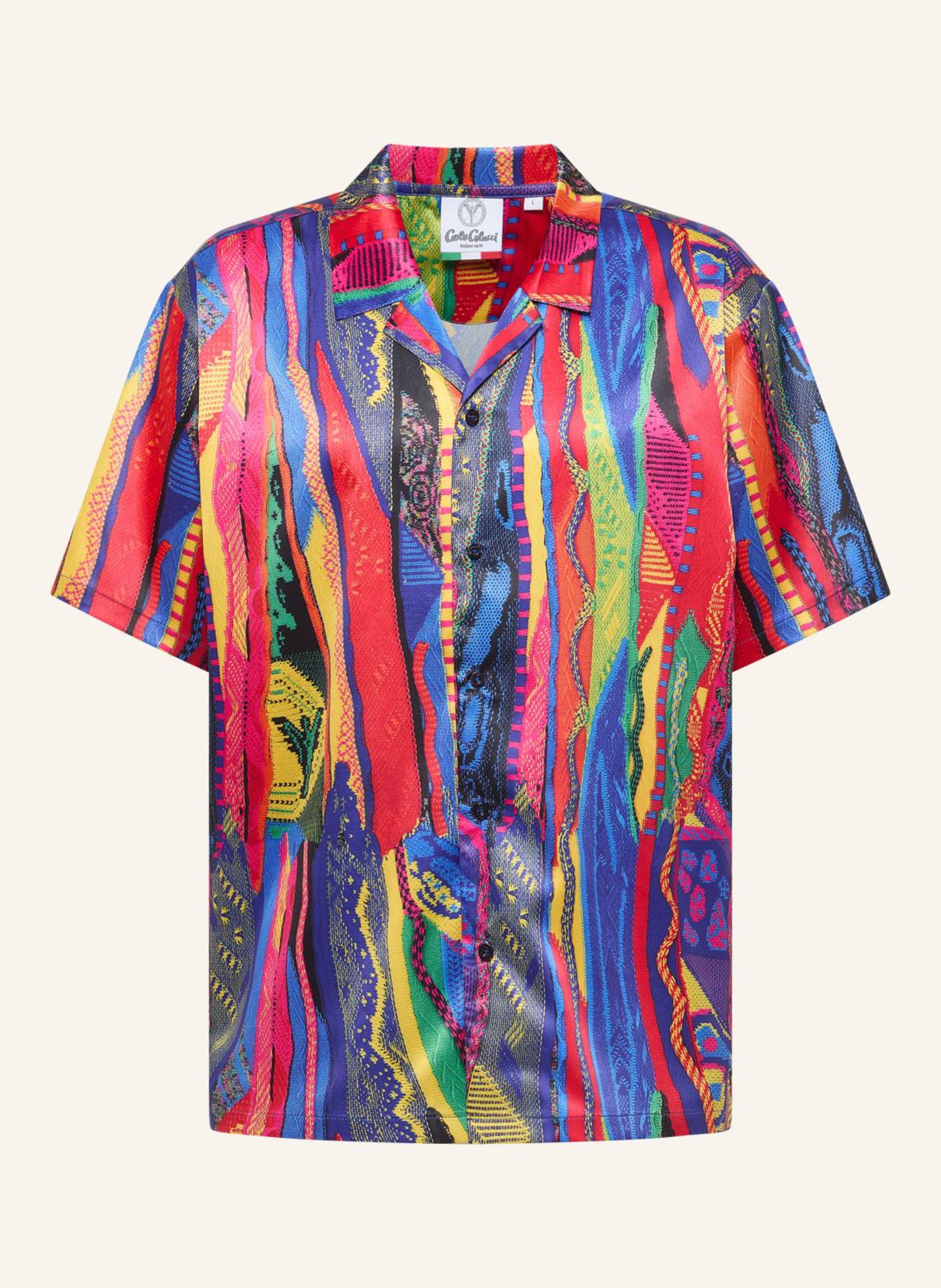 Рубашка с трикотажным принтом egetmann Carlo Colucci, красный
Рубашка с трикотажным принтом egetmann Carlo Colucci, красный