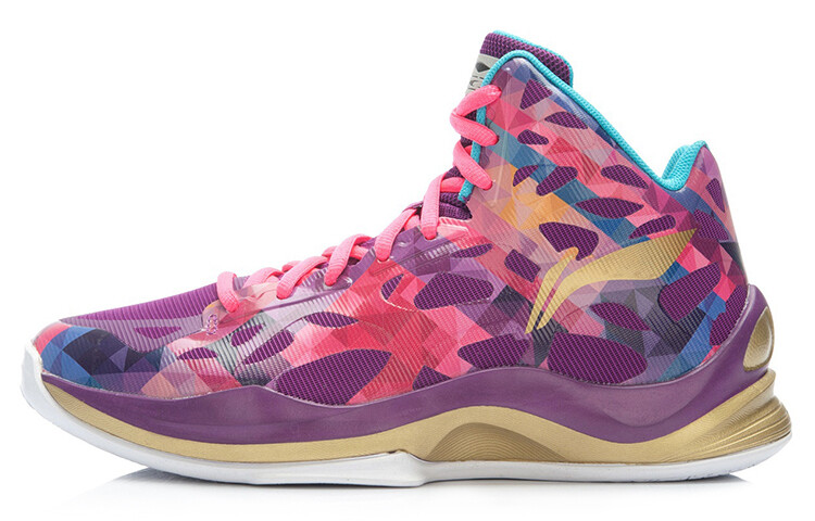 Баскетбольные кроссовки SONIC 3 мужские высокие фиолетовые/золотые Lining
Баскетбольные кроссовки SONIC 3 мужские высокие фиолетовые/золотые Lining