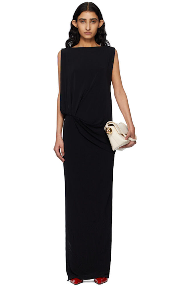 Черное платье макси La Croisière 'The Peplo' JACQUEMUS
Черное платье макси La Croisière 'The Peplo' JACQUEMUS