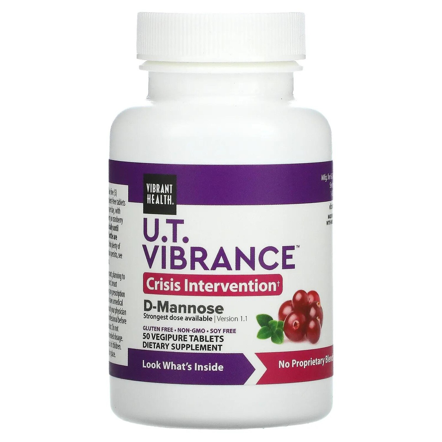 Vibrant Health U.T. Vibrance версия 1.1 50 чистых вегетарианских таблеток
Vibrant Health U.T. Vibrance версия 1.1 50 чистых вегетарианских таблеток