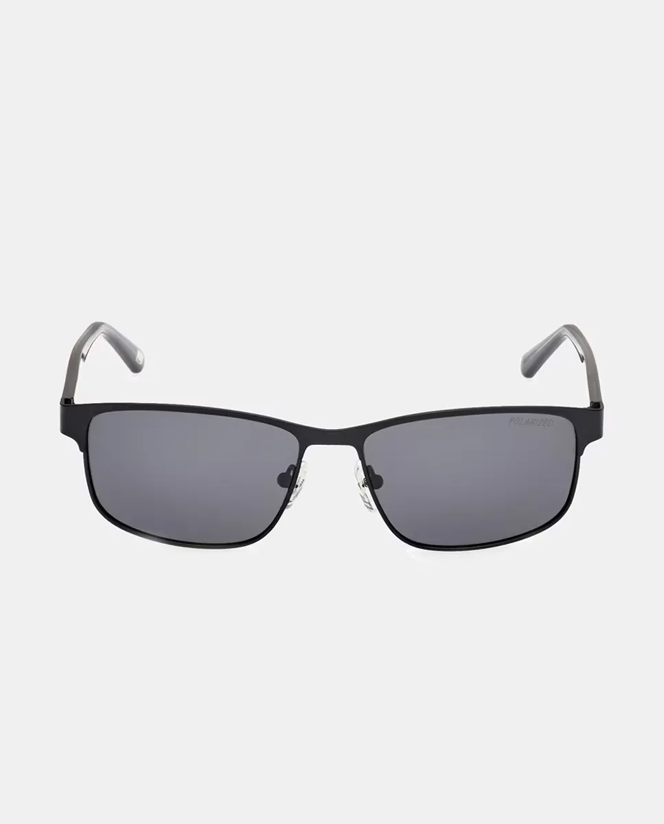 Мужские прямоугольные солнцезащитные очки металлик с поляризационными линзами Skechers, чёрный
Мужские прямоугольные солнцезащитные очки металлик с поляризационными линзами Skechers, чёрный