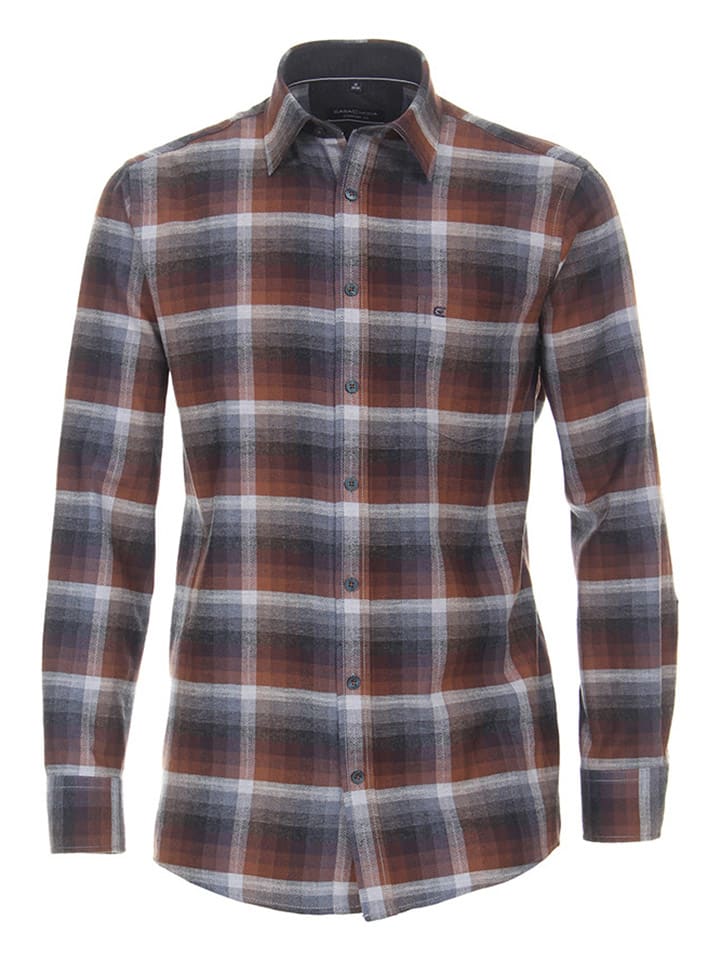 CASAMODA Рубашка - удобный крой - коричнево-синего цвета
CASAMODA Рубашка - удобный крой - коричнево-синего цвета