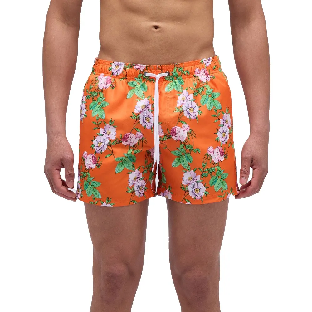 Плавки Sundek с эластичным поясом и принтом в виде подсолнухов, оранжевый
Плавки Sundek с эластичным поясом и принтом в виде подсолнухов, оранжевый