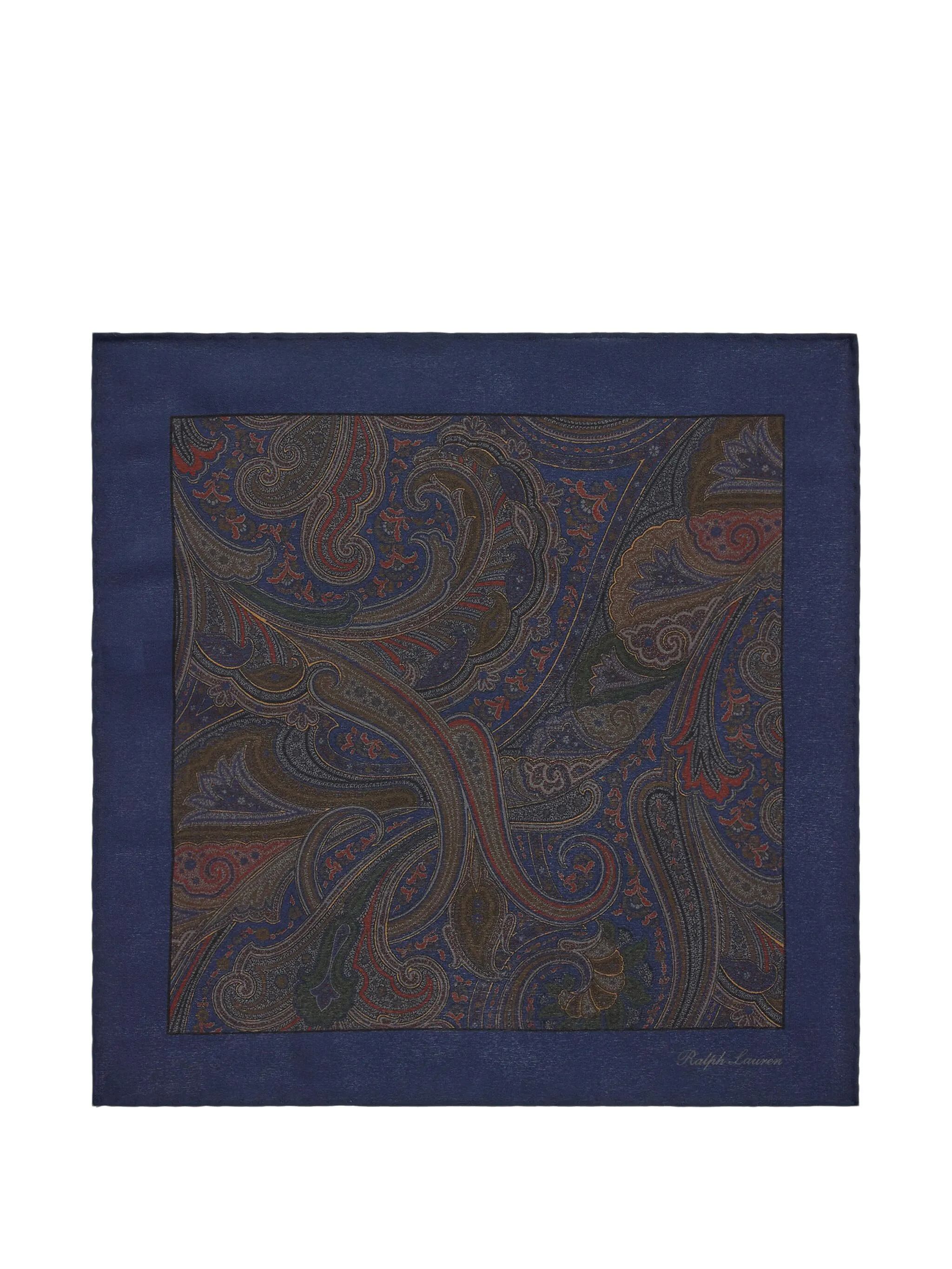 Платок-паше с принтом пейсли Ralph Lauren Purple Label, синий
Платок-паше с принтом пейсли Ralph Lauren Purple Label, синий