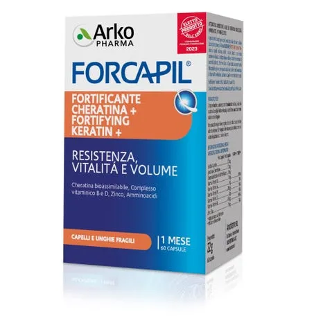 Forcapil Fortifying Keratin 60 капсул Добавка на основе кератина
Forcapil Fortifying Keratin 60 капсул Добавка на основе кератина