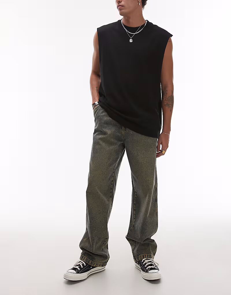 Джинсы свободного кроя Dickies Madison цвета индиго с желтыми вставками
Джинсы свободного кроя Dickies Madison цвета индиго с желтыми вставками