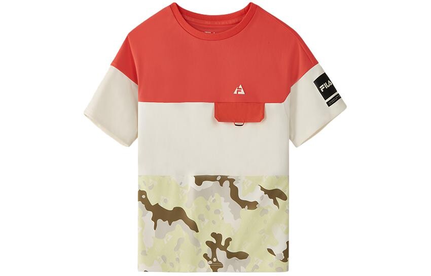 Детская футболка ФИЛА FILA, цвет Canna red 
Детская футболка ФИЛА FILA, цвет Canna red