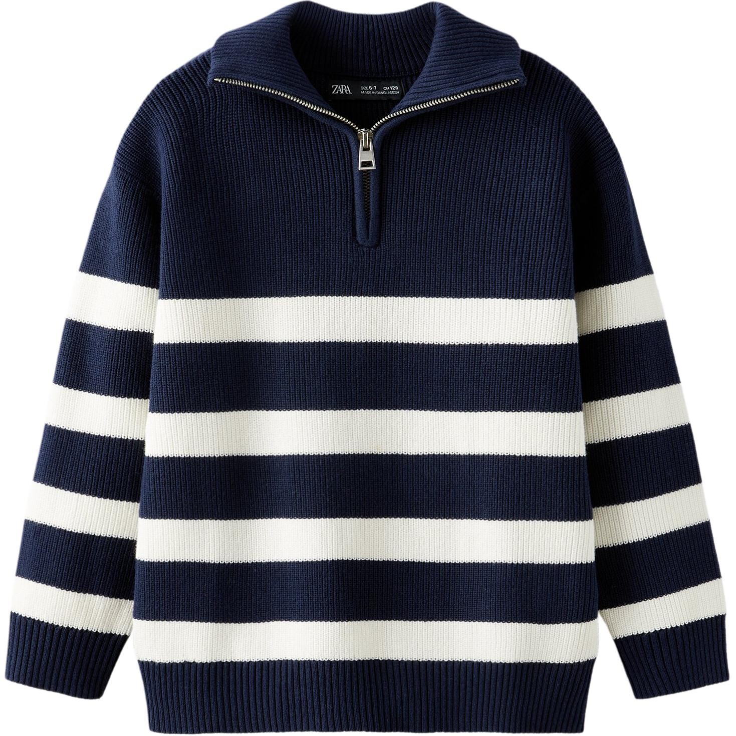 Свитер Zara, синий/белый
Свитер Zara, синий/белый