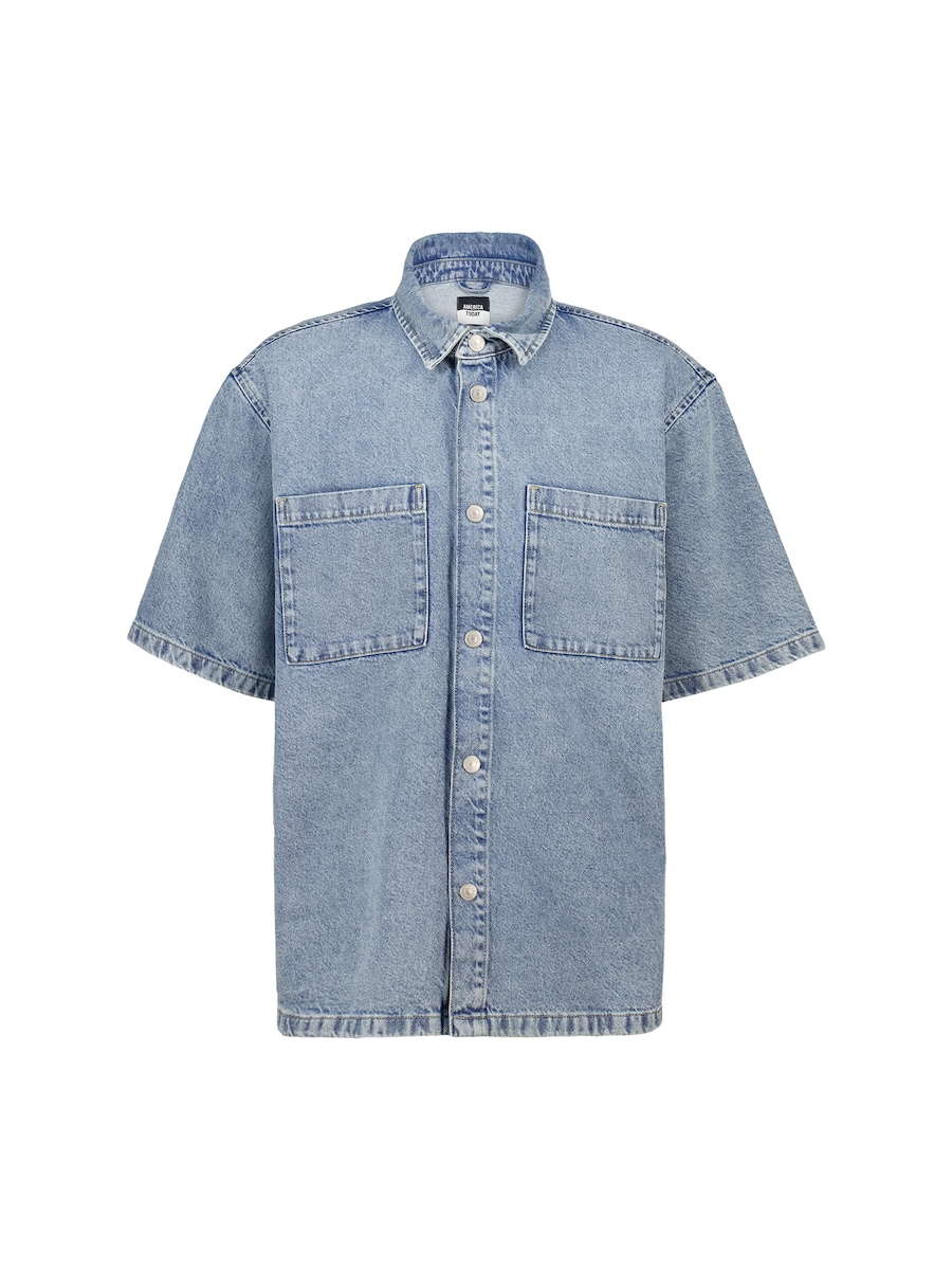 Рубашка на пуговицах Comfort fit America Today, Blue Denim
Рубашка на пуговицах Comfort fit America Today, Blue Denim